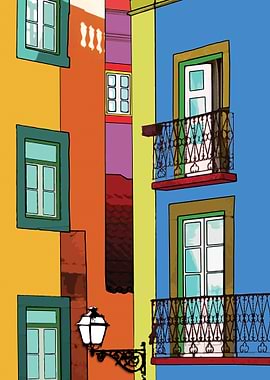 Open my window, photography taken in Alfama, Lisbon. A ...