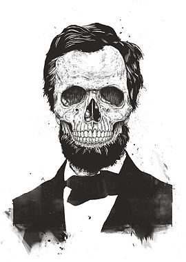 Dead Lincoln (b&w)