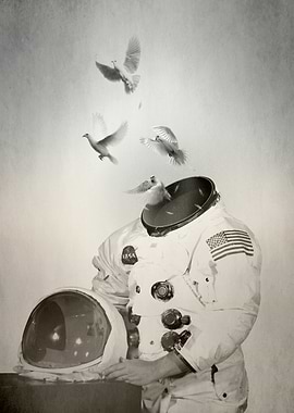 digital collage inspired b