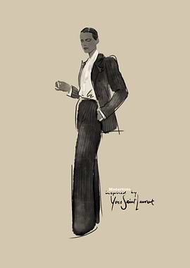 Inspired by Yves Saint Laurent