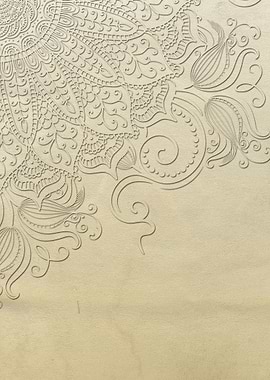 Mandala - Ghost canvas