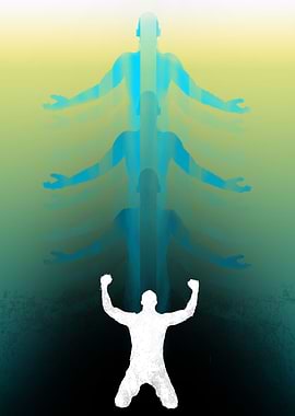 Designed in Photoshop. Title: 'Rise Up'