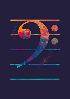 Bass Clef Color