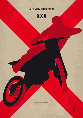 No728 My xXx minimal movie poster An extreme sports at ...