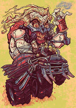 A colab between myself and BeastPop artworks. Joe peel ...