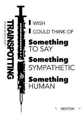 'I wish I could think of something to say. Something sy ...