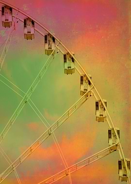 'Travel Dreams' Color photograph taken in Paris