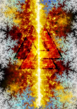 Valknut, an enigmatic symbol that has been found on var ...