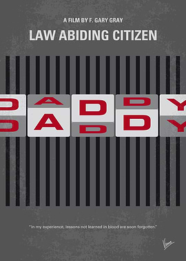 No738 My Law Abiding Citizen minimal movie poster A fr ...