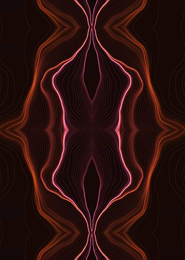 FLAME PINK LINE VIBES-F2d.© 2017 by Pia Schneider, atel ...