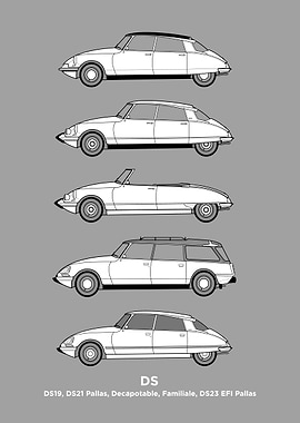 Part of my Classic Car Profiles collection, this design ...