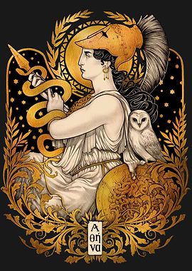 This is my take on Pallas Athena, one of my favourite g ...