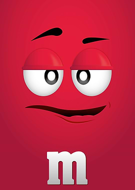 FacePlate M&M Red