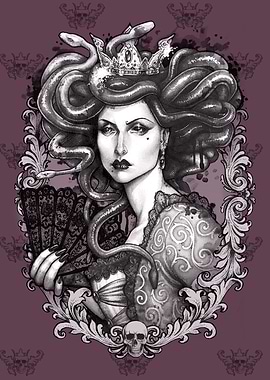 Medusa Imperatrix, my take in baroque disguise of my fa ...