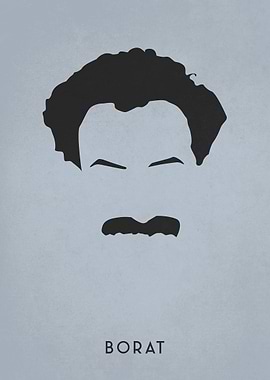 Legendary Mustaches - Borat Sagdiyev from the movie Bor ...