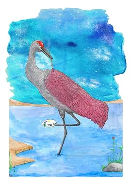Art of life series Artist Crane
