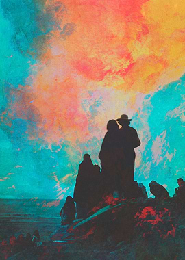 Digital colage inspired by