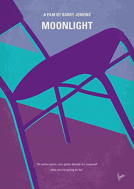 No757 My Moonlight minimal movie poster The tender, he ...