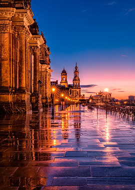 Bruhls Terrace of Dresden, Germany
