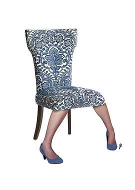 Chair with legs
