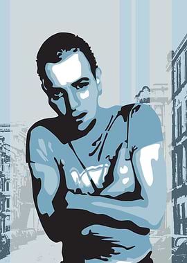 Trainspotting characters taking selfies in Scotland