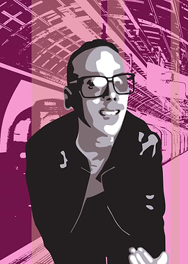 Trainspotting characters taking selfies in Scotland.