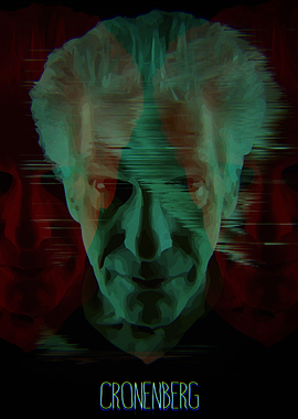 My tribute poster to David Cronenberg