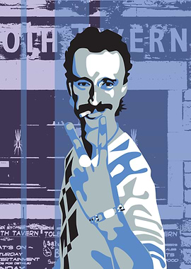 Trainspotting characters taking selfies in Scotland.