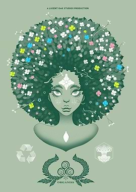 Pale Green design of the original SpringFro Bust of Tel ...