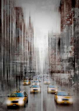 City Art 5th Av Traffic