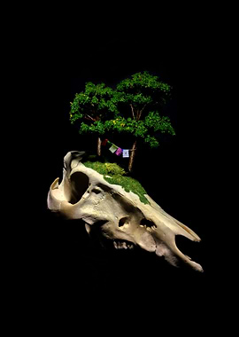 I created these sculptural