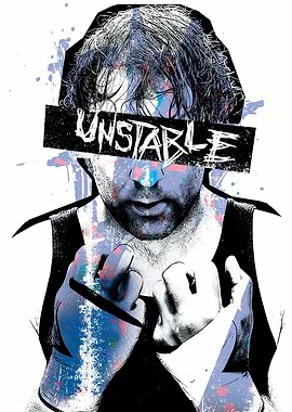 DEAN AMBROSE POSTER