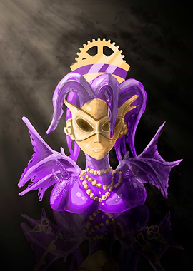 The Queen of Mardi Gras .