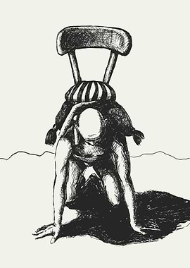 The Chair and a man.