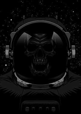 Skull astronaut