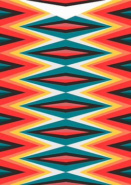 Vector illustration or drawing of an abstract geometric ...