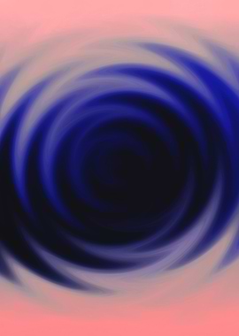 blue spiral