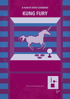 No770 My Kung Fury minimal movie poster In 1985, Kung ...