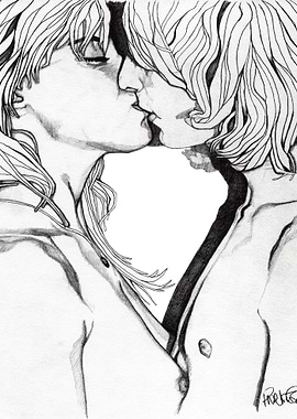 The Original illustration is on A4 fine grain cartridge ...