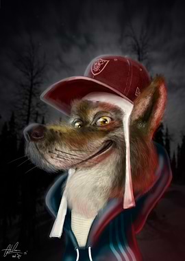 Un lobo de barrio con ganas.