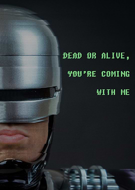 Come quietly, or there will be.....trouble.