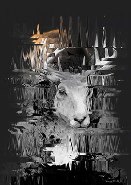 Wild Mona Lisa Glitch