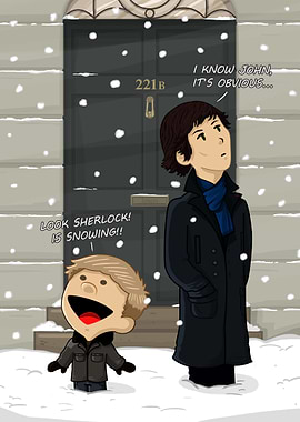 'Sherlock and John.' A funny adaptation of Calvin and H ...