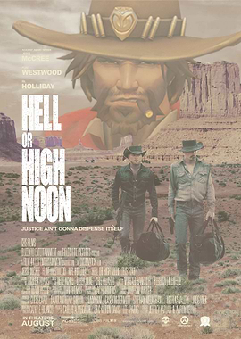 A parody of a movie poster.