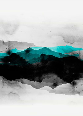 Nature landscape montains