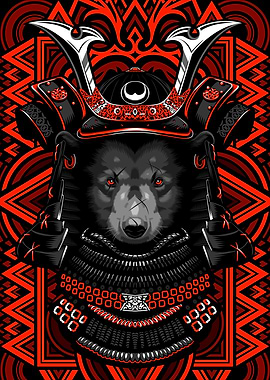 Samurai bear