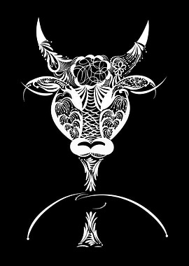 Taurus. One of my painting series are 12 Horoscope Sign ...