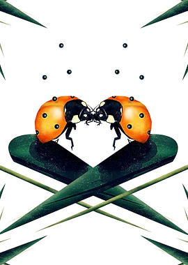 Bugs in Love | Digital Art