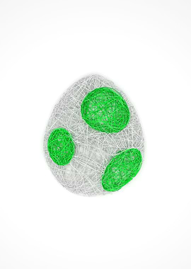 Fiber Yoshi Egg