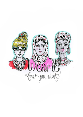 Illustration from the latest 'Girl Power' series, start ...